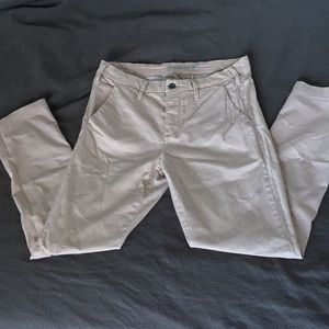 Chino Calvin Klein pale baby pink pants